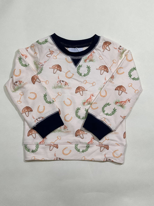Campbell Crewneck- Piedmont Hunt Club (Northbridge Navy)