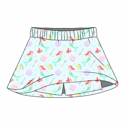 *PRE-ORDER* Sara Catherine Skort- Mermaid’s Treasure