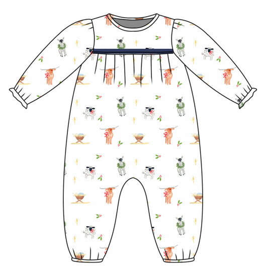 *PRE-ORDER* Ruthie Romper- Shepherds Watch (Northbridge Navy)
