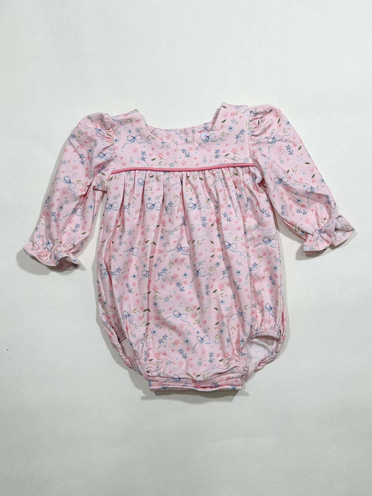 Abigail Long Sleeve Bubble- Mabry Park Floral