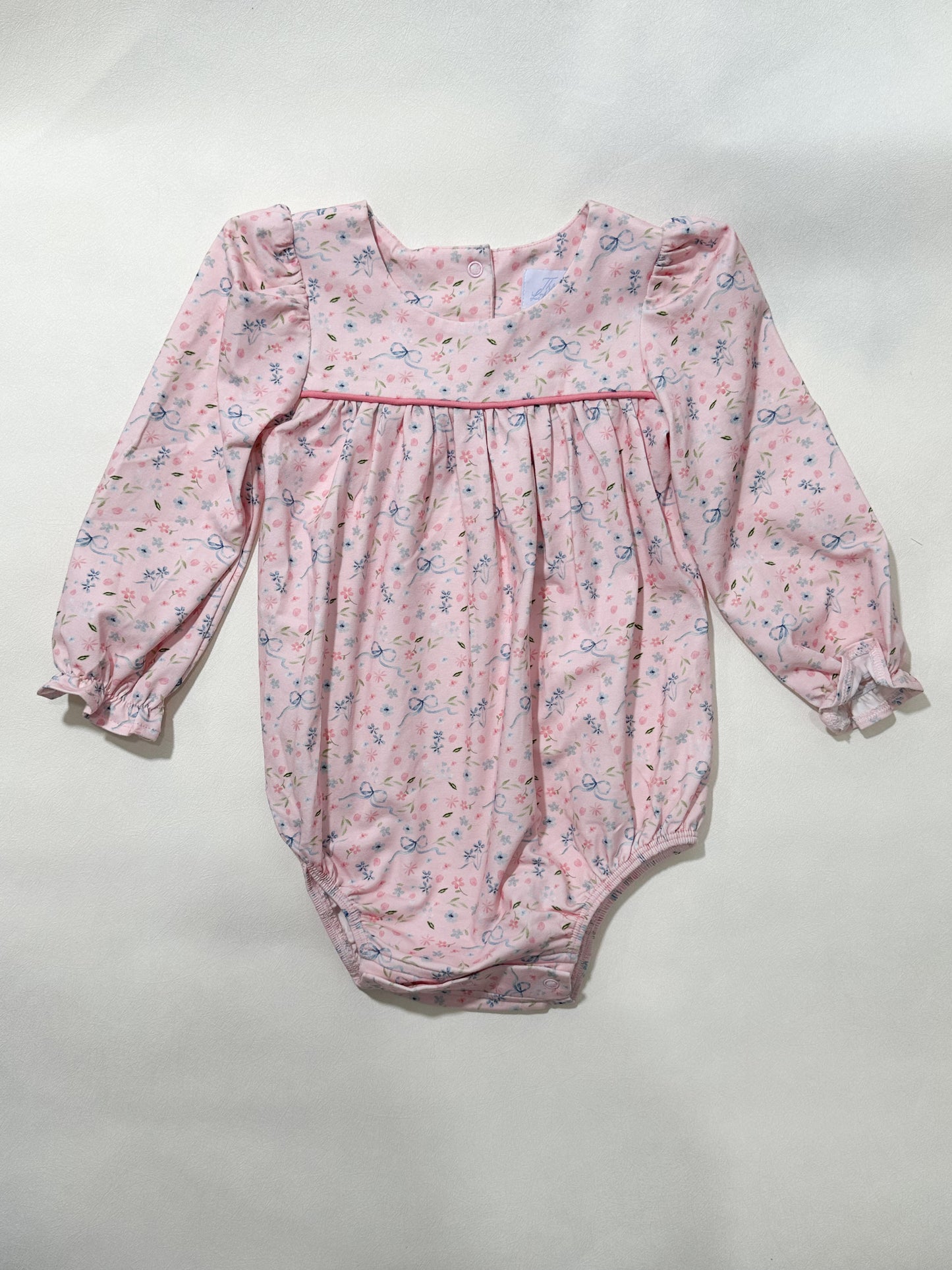 Abigail Long Sleeve Bubble- Mabry Park Floral
