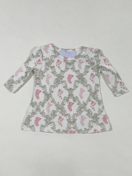 Dolly Dress- Evergreen Bows