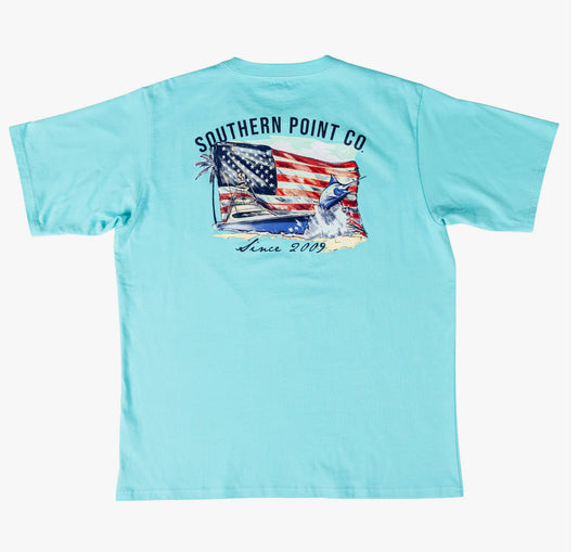 Youth Patriotic Outdoors Tee