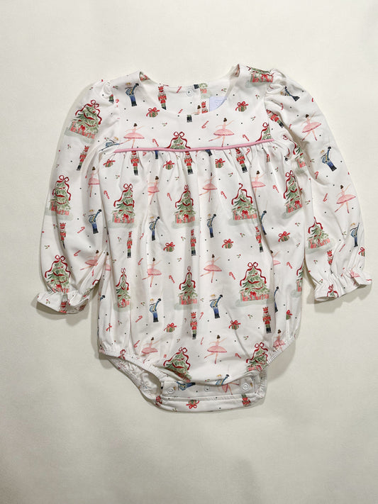 Abigail Long Sleeve Bubble- Night at the Ballet (Pennington Bay Pink)