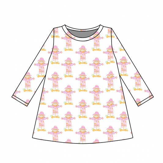 *PRE-ORDER* Charlotte Long Sleeve Play Dress- Scarecrow Lane