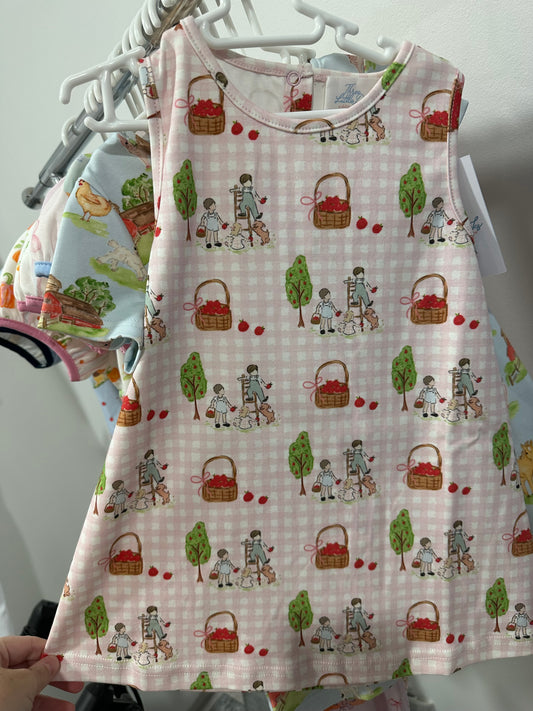 Addie Apron Dress- Bushels of Fun