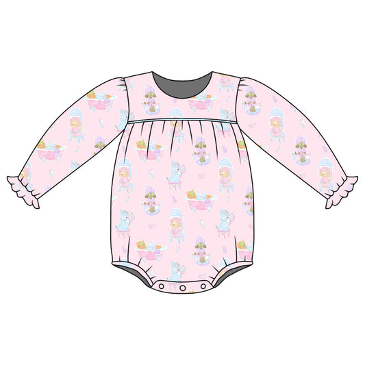 *PRE-ORDER* Abigail Long Sleeve Bubble- Pawfectly Pampered