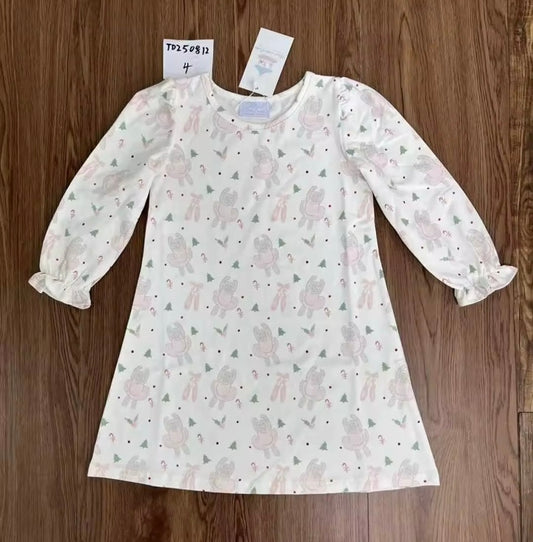 *PRE-ORDER* Charlotte Long Sleeve Play Dress- Sugarplum Soirée