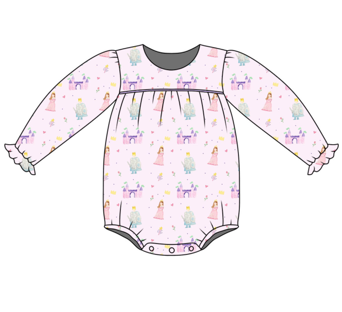 *PRE-ORDER* Abigail Long Sleeve Bubble- Once Upon a Time
