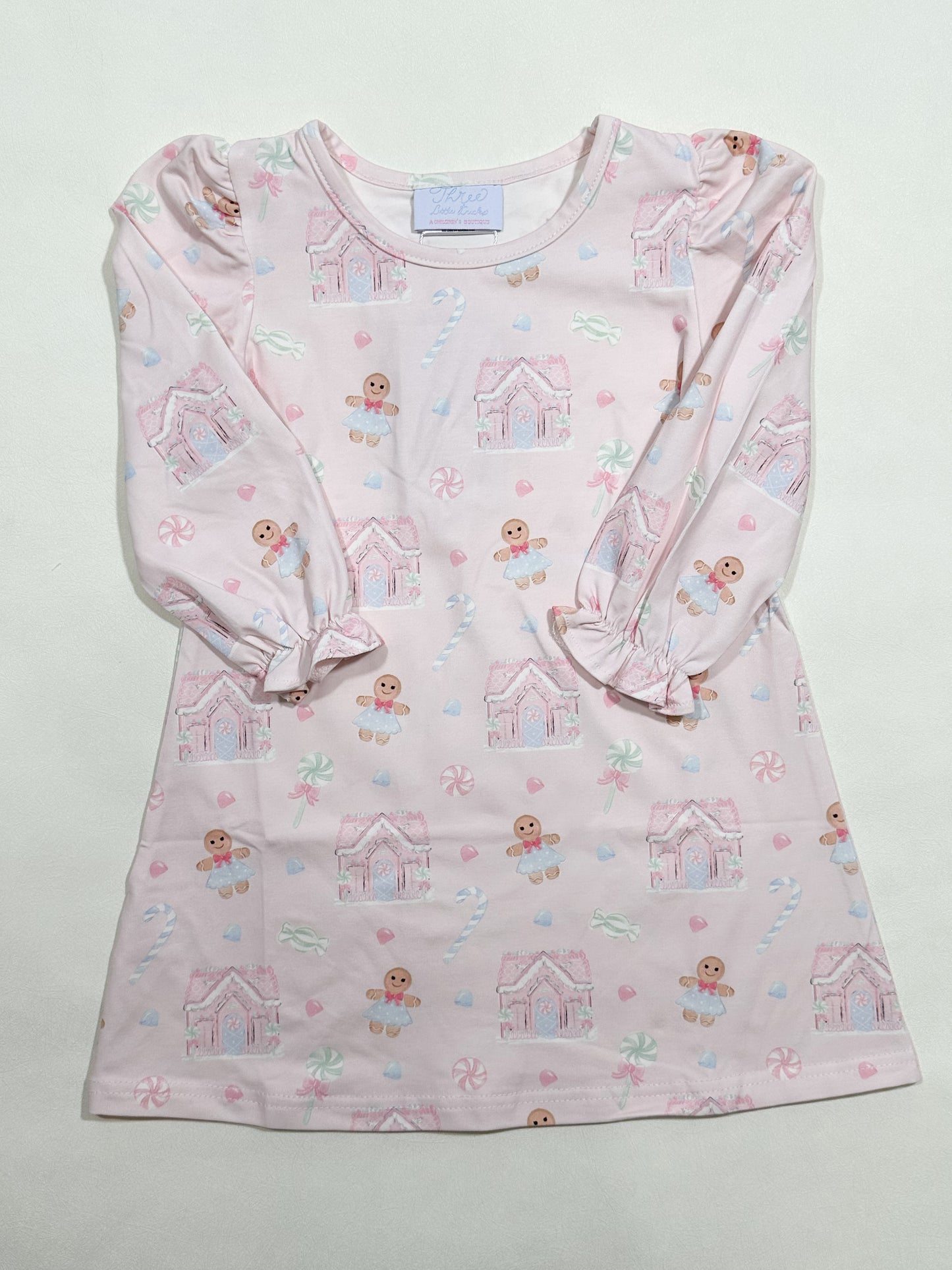Charlotte Long Sleeve Play Dress- Candyland Dreams