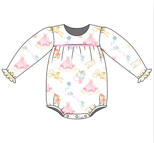 *PRE-ORDER* Abigail Long Sleeve Bubble- Cinderelly Cinderelly