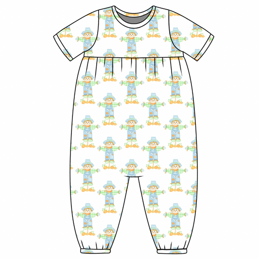 *PRE-ORDER* Sullivan Romper- Scarecrow Lane