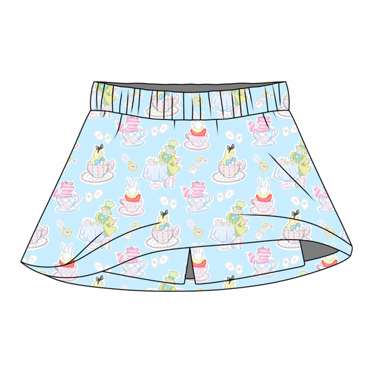 *PRE-ORDER* Sara Catherine Skort- Mad Tea Party