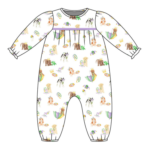 *PRE-ORDER* Ruthie Romper- Mardi Paws