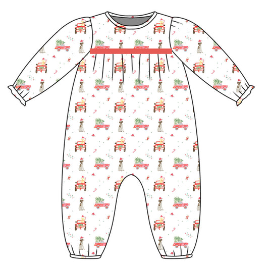 *PRE-ORDER* Ruthie Romper- Holiday Helper