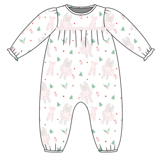 *PRE-ORDER* Ruthie Romper- Sugarplum Soirée (Pembrook Place Pink)