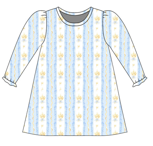 *PRE-ORDER* Charlotte Long Sleeve Play Dress- Banbury Bouquet