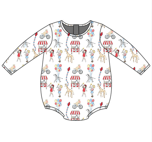 *PRE-ORDER* Bates Long Sleeve Bubble- Liberty County Fair