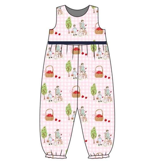 *PRE-ORDER* April Lynn Romper- Bushels of Fun (Northbridge Navy)
