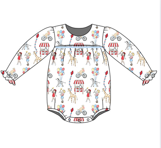 *PRE-ORDER* Abigail Long Sleeve Bubble- Liberty County Fair