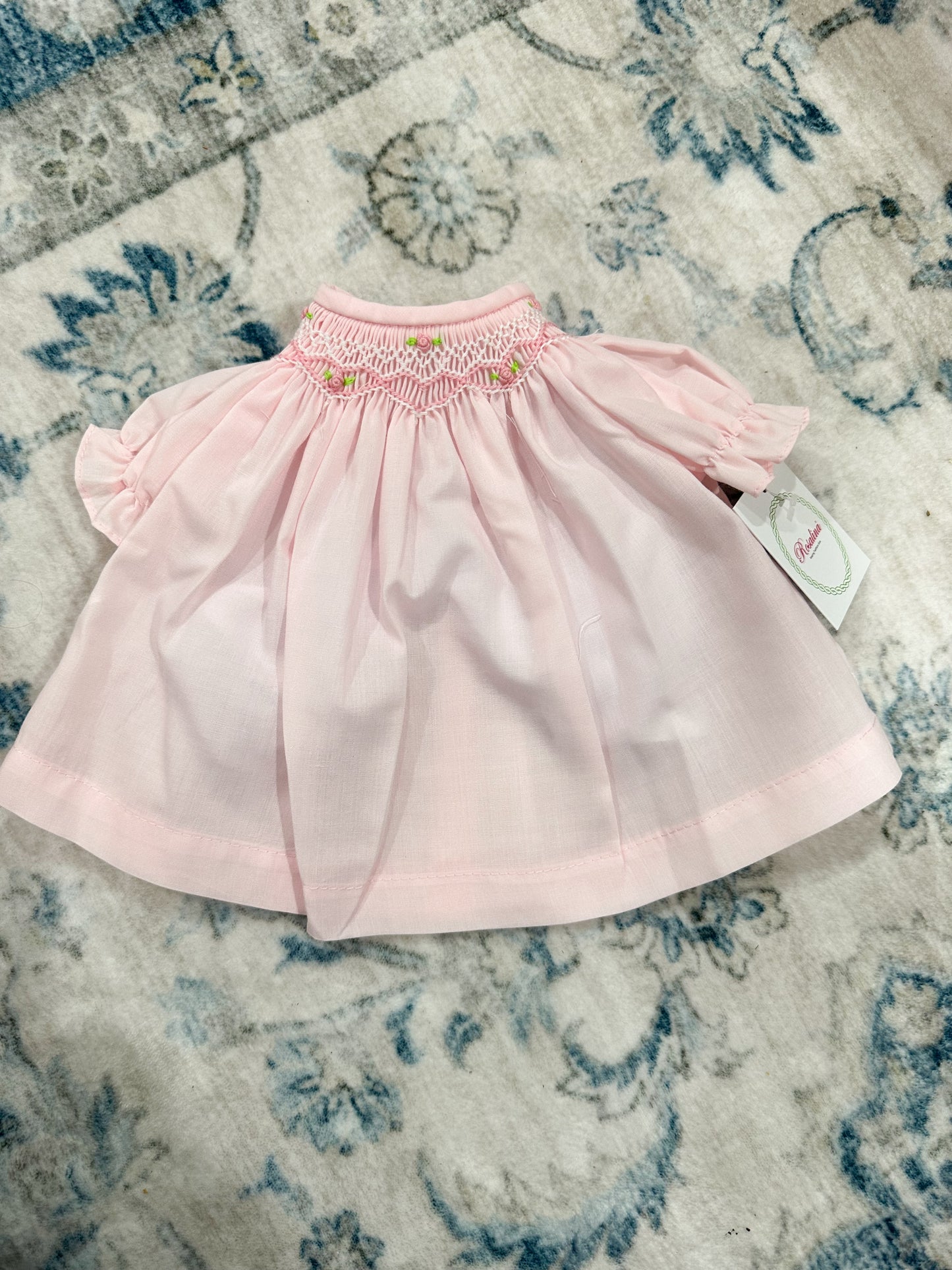 15” Doll Dress- Pink