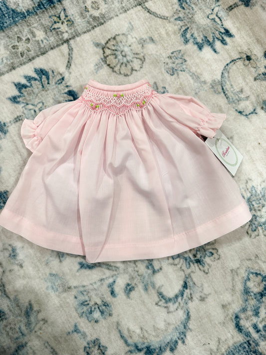 15” Doll Dress- Pink