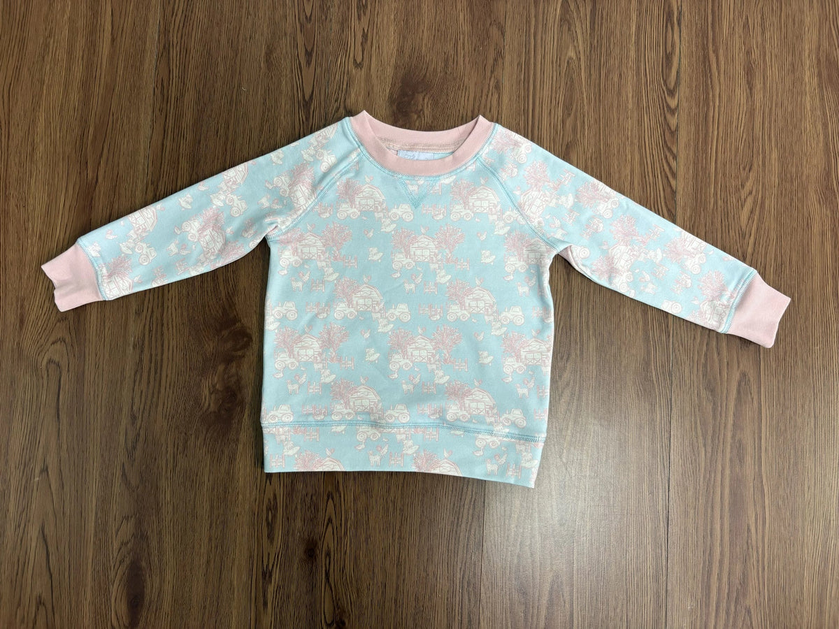Campbell Crewneck- Petal Hill Farm