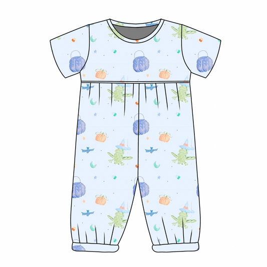 *PRE-ORDER* Sullivan Romper- Toadally Spooky