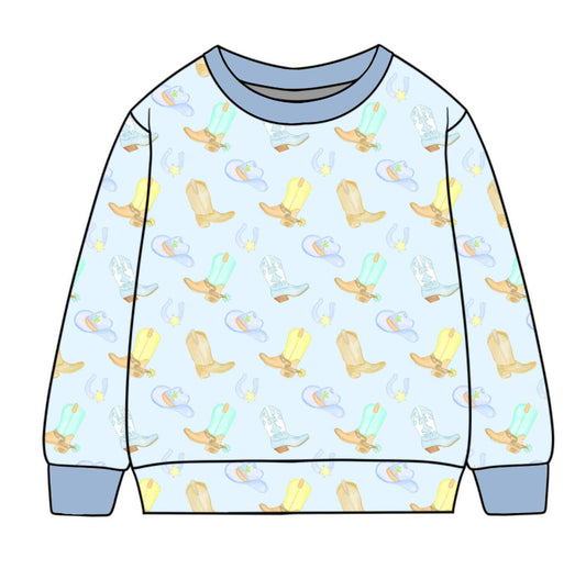 *PRE-ORDER* Campbell Crewneck-Amarillo Morning