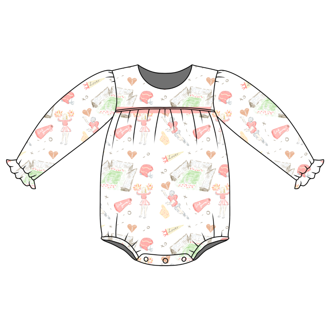 *PRE-ORDER* Abigail Long Sleeve Bubble- End Game