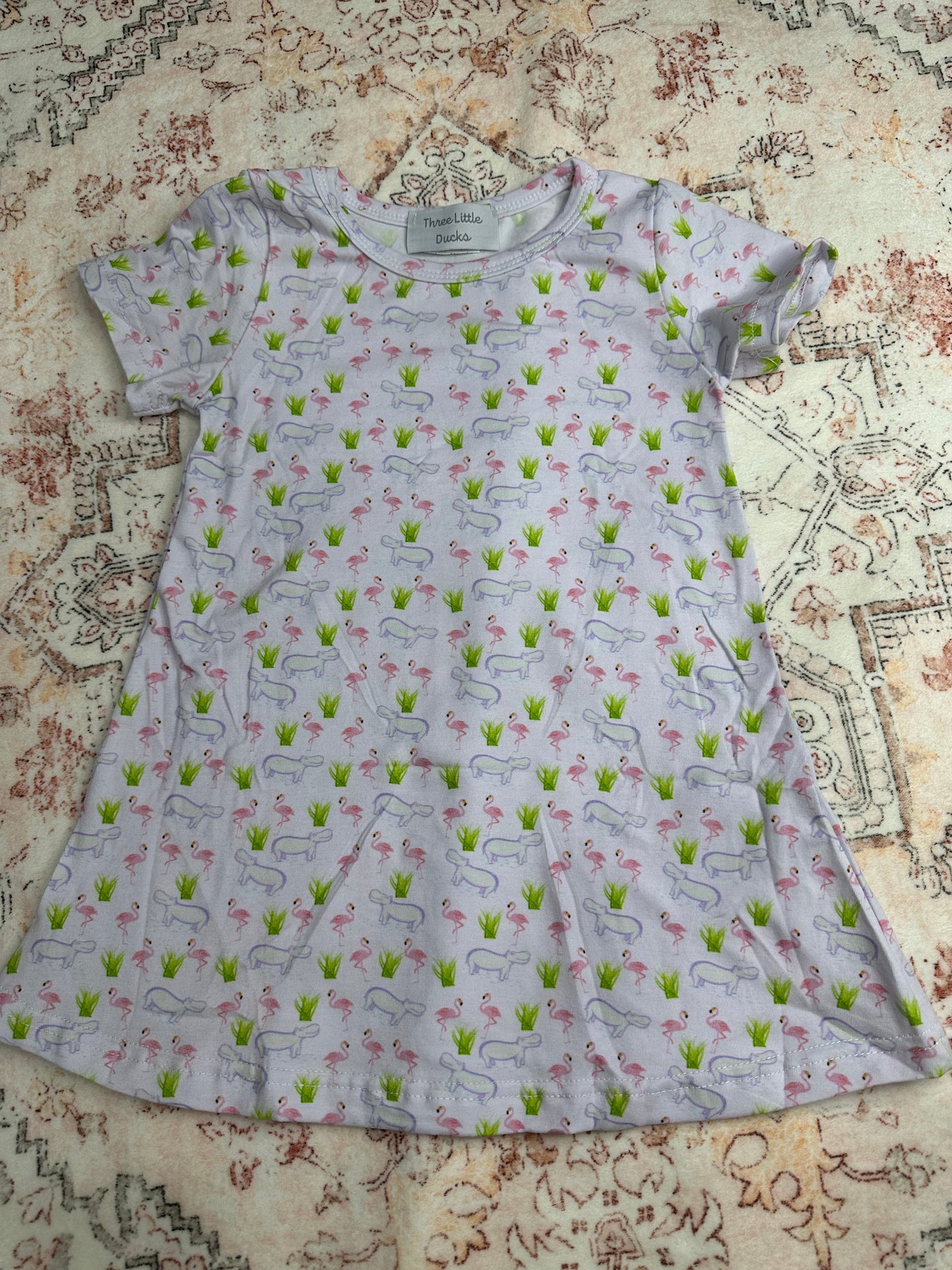 Charlotte Play Dress- Happy as a Hippo