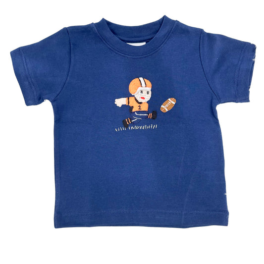 Navy/Orange Football Shirt