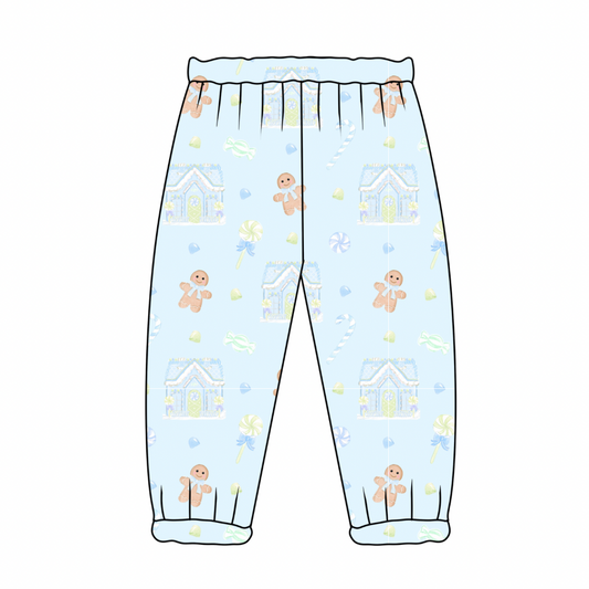 *PRE-ORDER* Sutton Sweatpants- Candyland Dreams in Baltic Blue