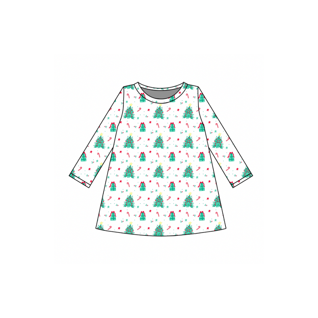 *PRE-ORDER* Dolly Dress- Classic Christmas