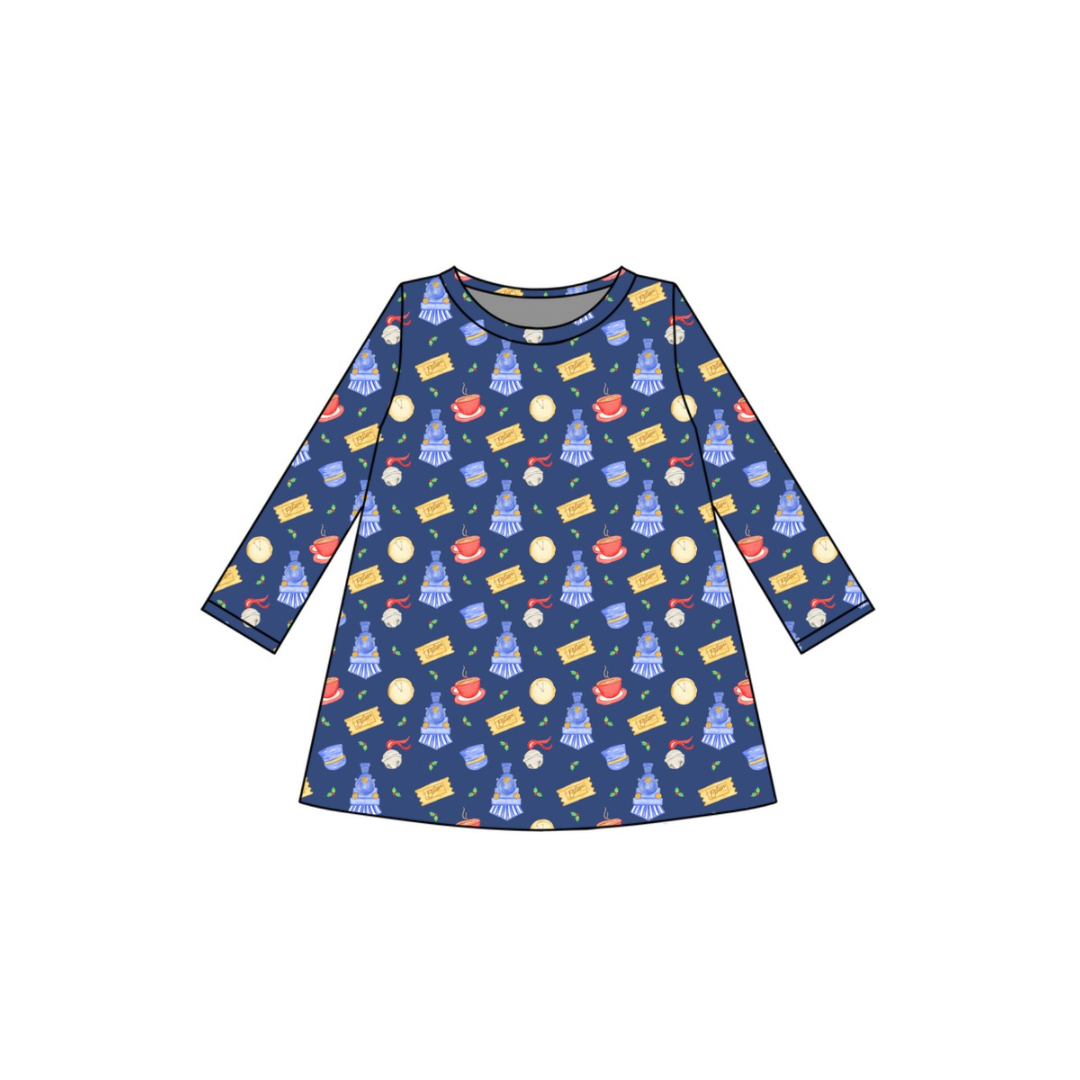 *PRE-ORDER* Dolly Dress- Polar Express