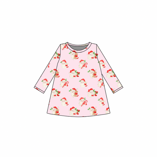 *PRE-ORDER* Dolly Dress- Gifts of Joy in Merry Pink