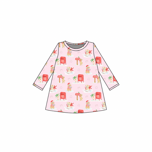 *PRE-ORDER* Dolly Dress- Letters to Santa Paws