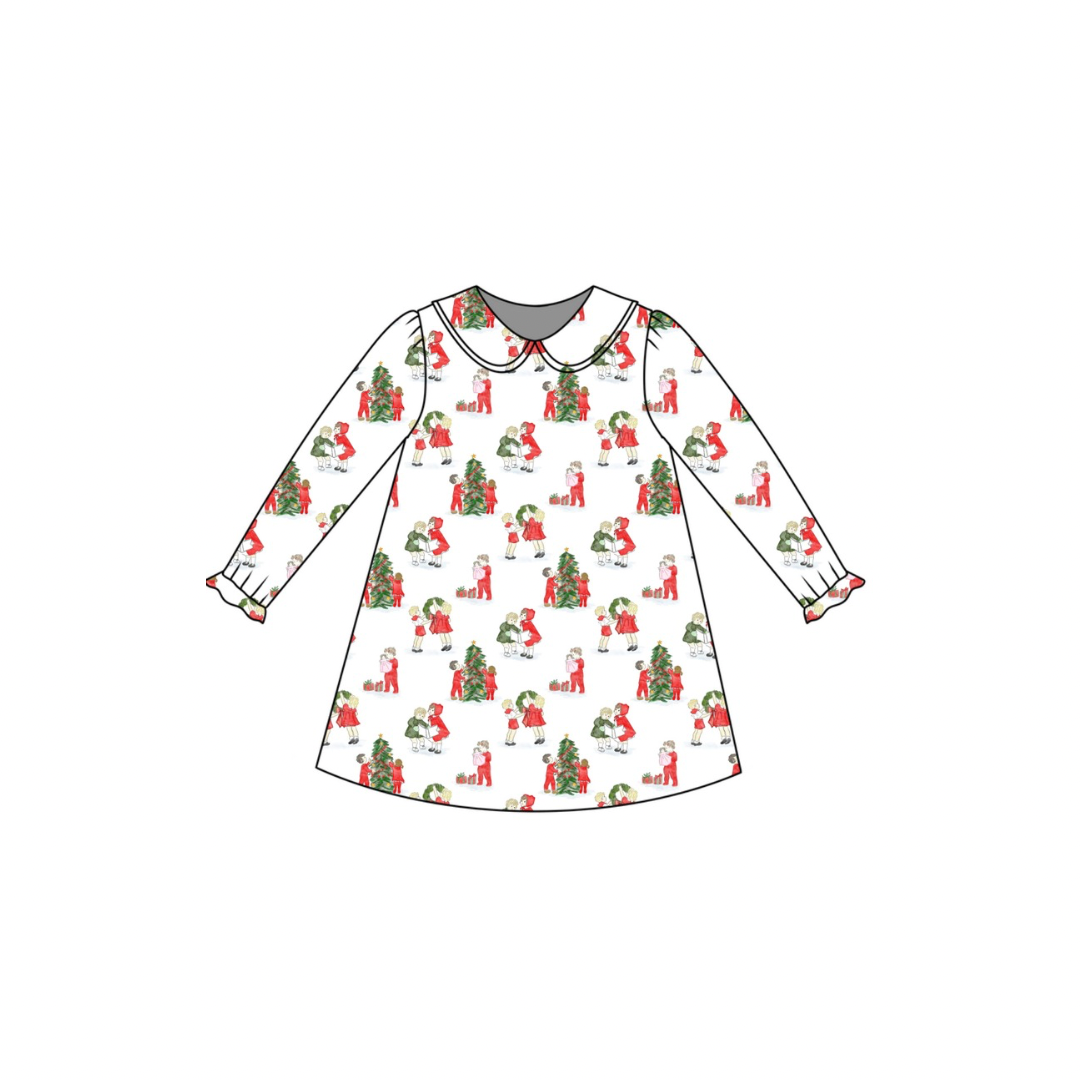 *PRE-ORDER* Dolly Dress- Merry Little Moments