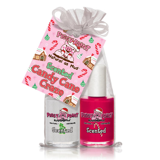 Candy Cane Cutie Kids Non-Toxic Nail Polish