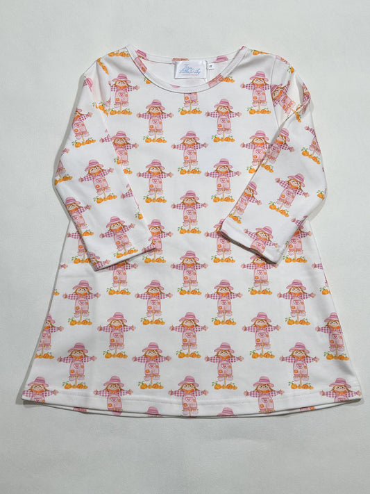 Charlotte Long Sleeve Play Dress- Scarecrow Lane