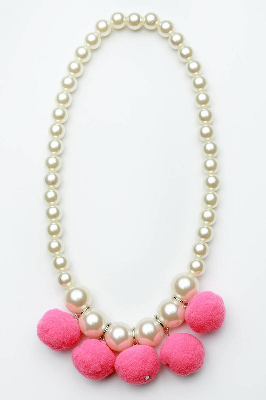 Pom Pom Necklace