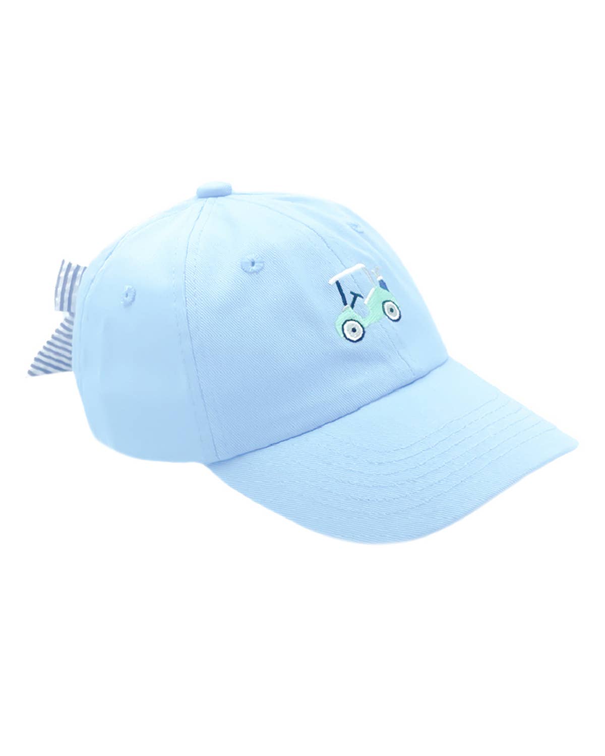 Golf Cart Bow Baseball Hat (Girls)